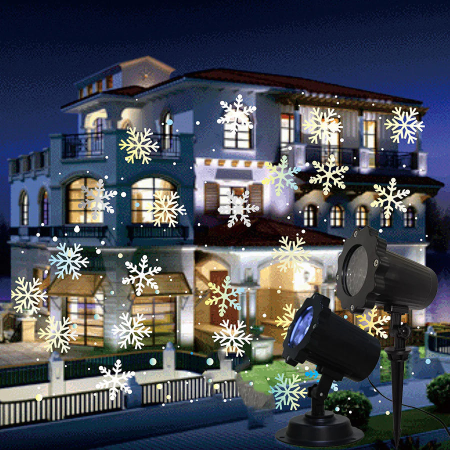 Holiday Snowflake LED Projector