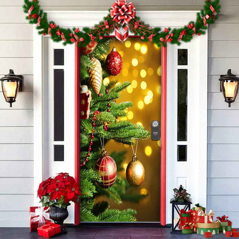 Holiday Door Tapestry