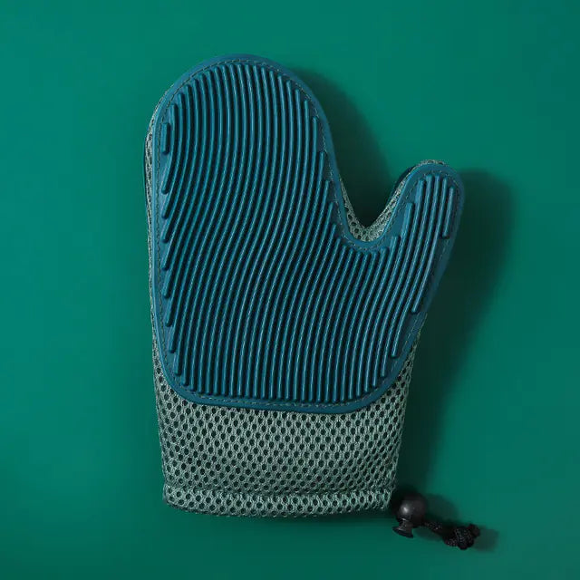 Silky Pet Grooming Gloves