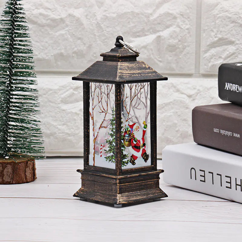 Classic Holiday Electric Candle Lantern