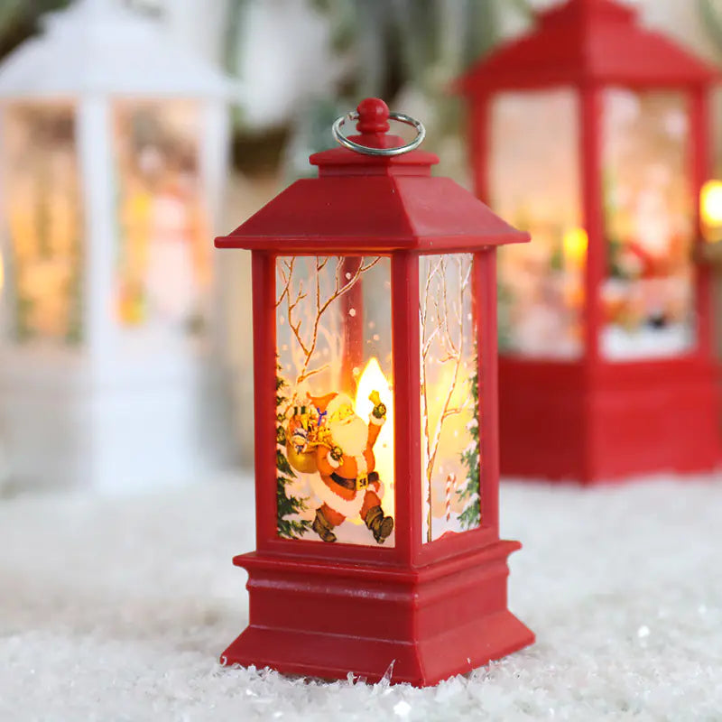Classic Holiday Electric Candle Lantern