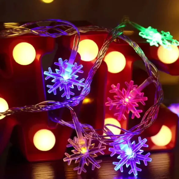 Winter Glow Snowflake Lights