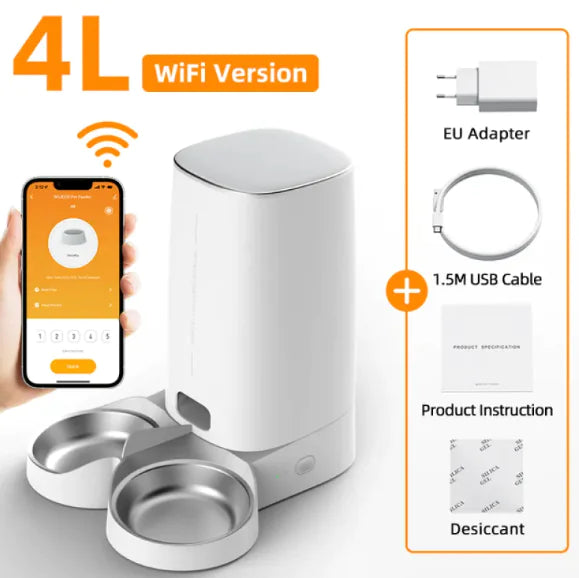 4L Smart Pet Feeder