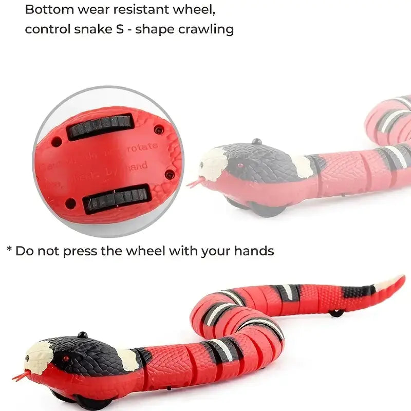 USB Charging Interactive Snake Toy for Cats - Endless Fun