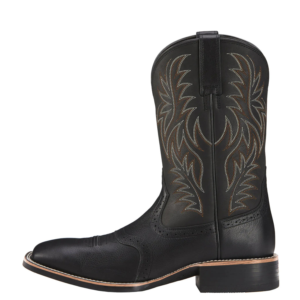 High Embroidery Classic Cowboy Boots