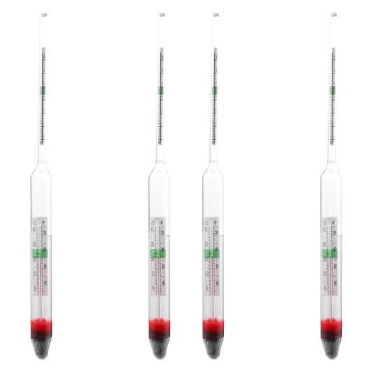 Balacoo Aquatic Hydrometer & Thermometer - 4 Pack