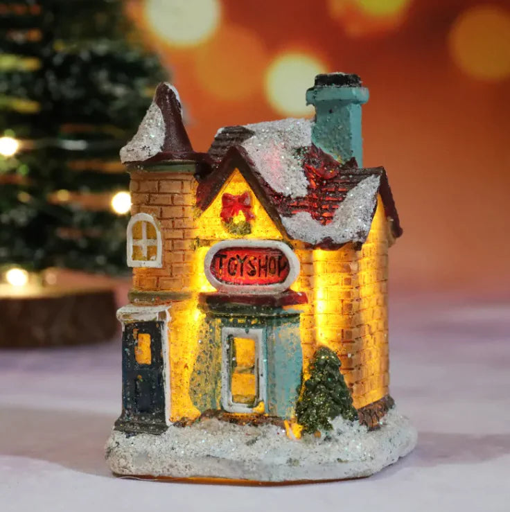 Festive Resin Holiday Charms