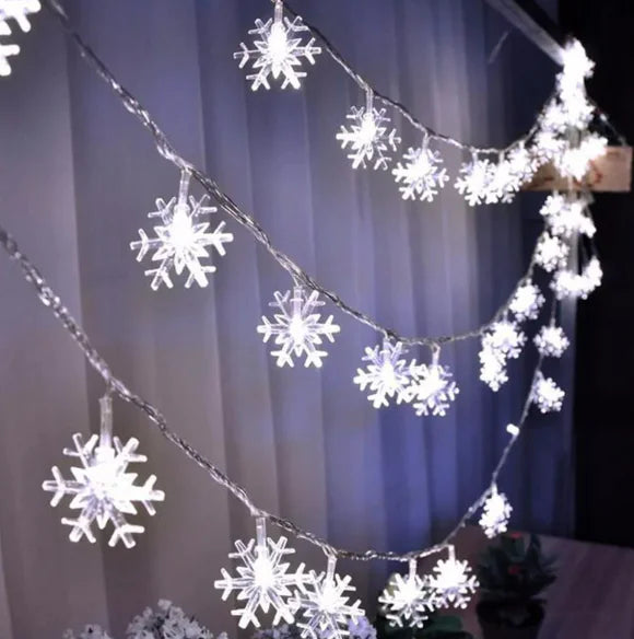 Winter Glow Snowflake Lights