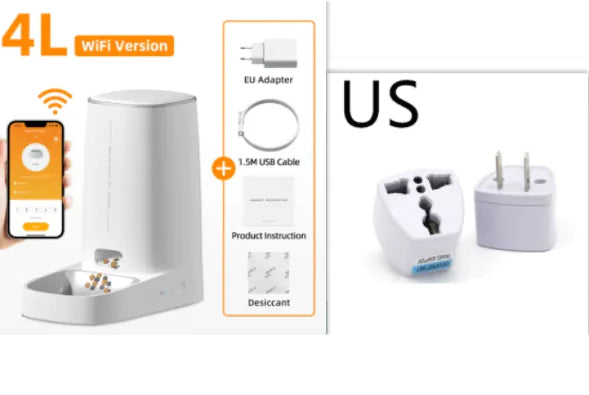 4L Smart Pet Feeder