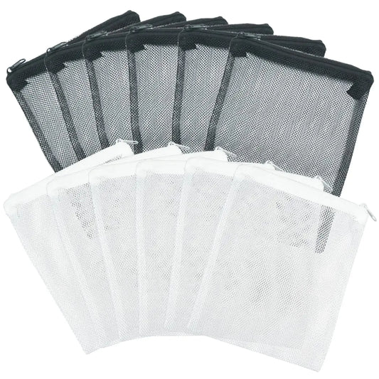 Dual-Color Aquarium Filter Media Bags with Zipper