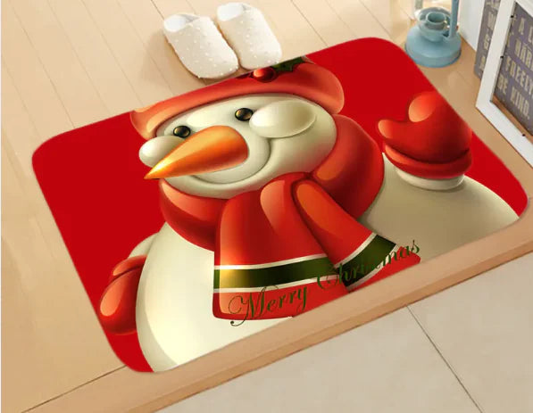 Holiday Scene Absorbent Mat