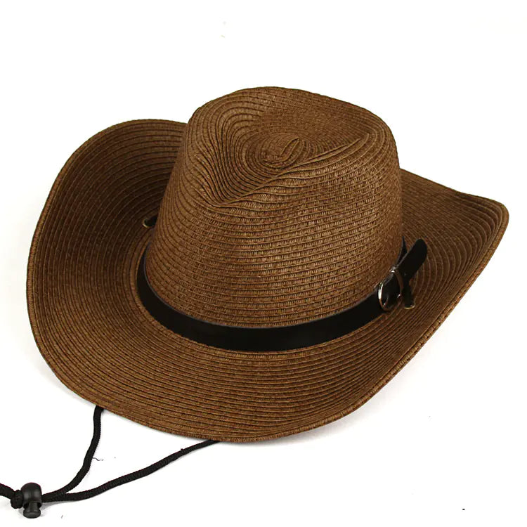 Chic Western Straw Sun Hat