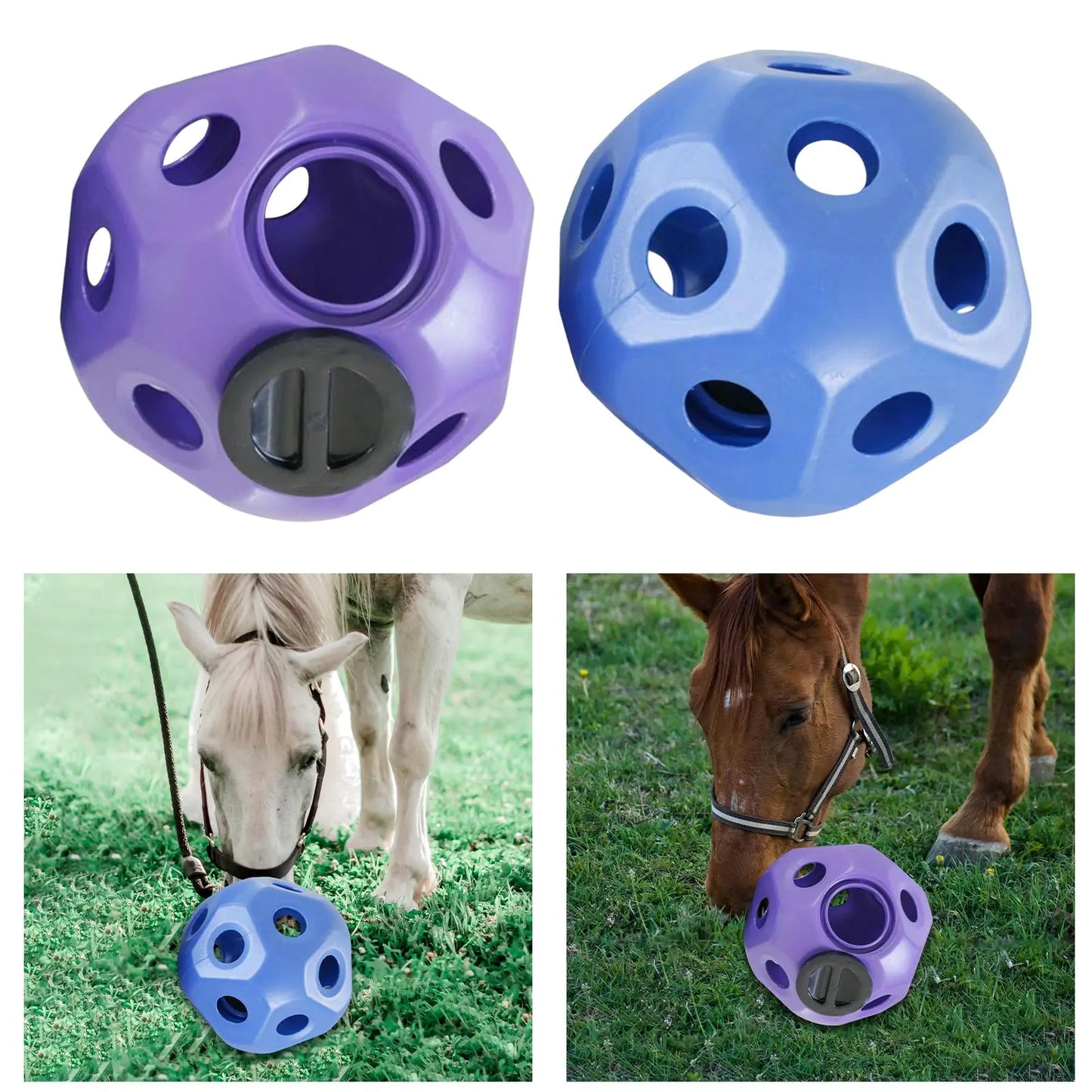 Horse Hay Feeding Bag Toy Ball