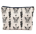 Western Highland Cosmetic Pouch - Cowgirl Makeup Organizer