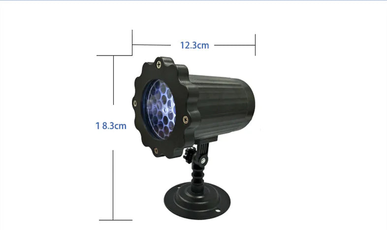 Holiday Snowflake LED Projector