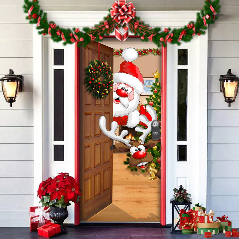 Holiday Door Tapestry