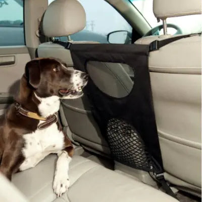 Car Seat Dog Barrier - Rear Pet Guard