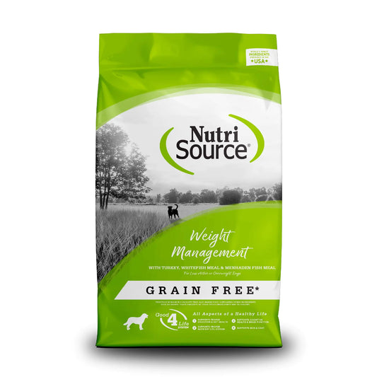 Nutrisource Grain Free ( Turkey ) Weight Management Dog Food 5Lb