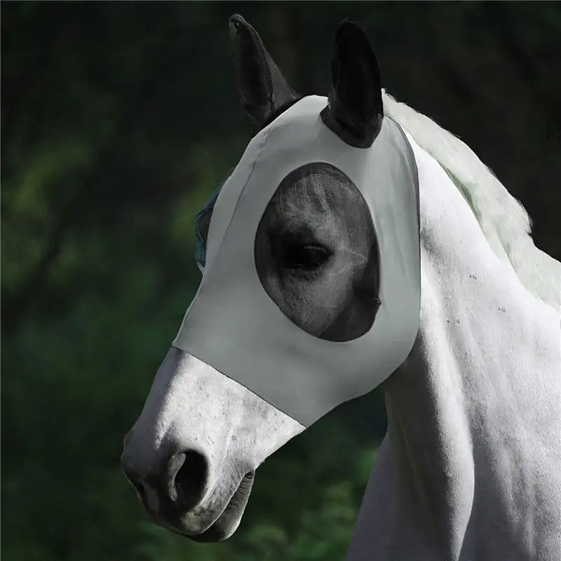 Comfort Fit Lycra Horse Fly Mask with UV Protection