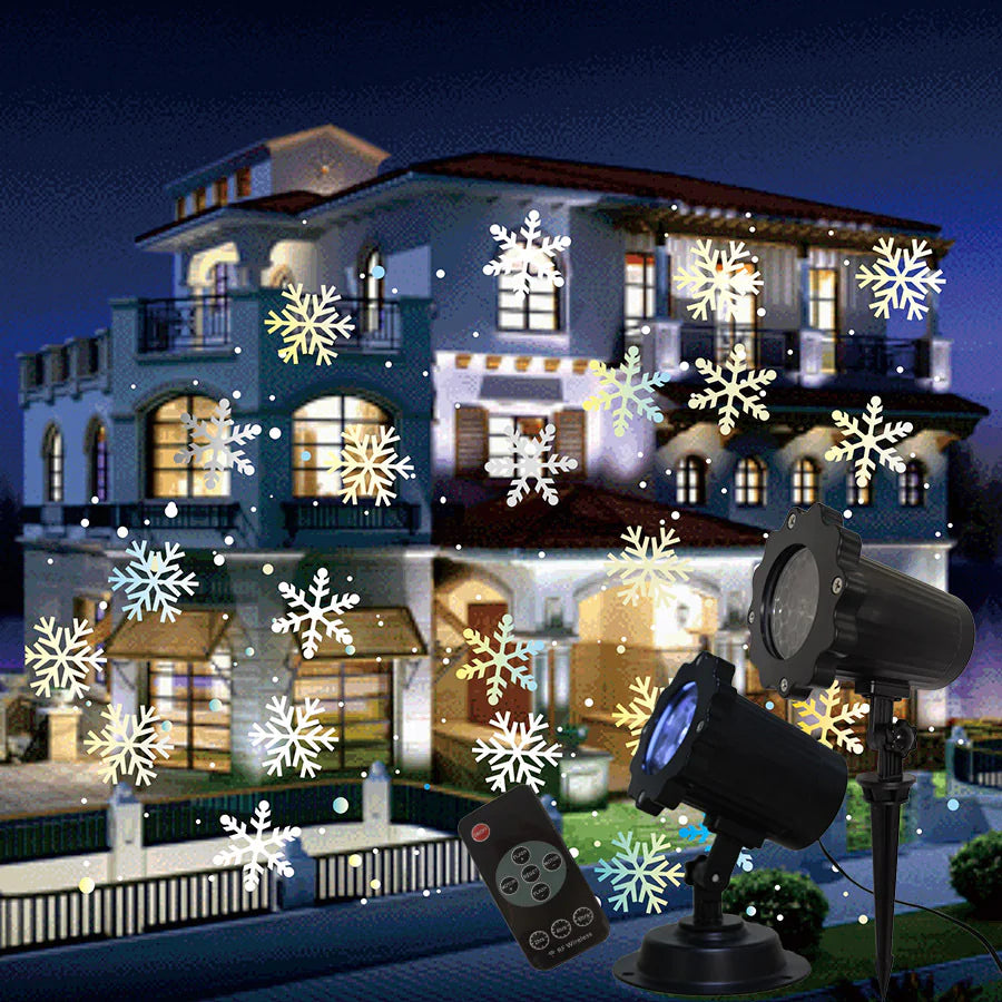 Holiday Snowflake LED Projector