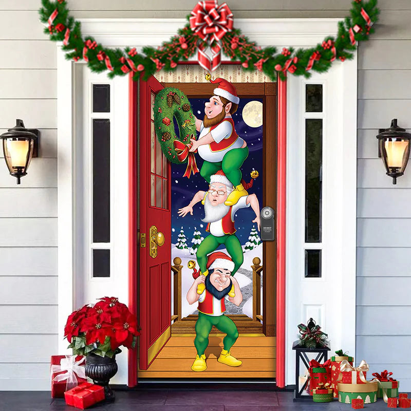 Holiday Door Tapestry