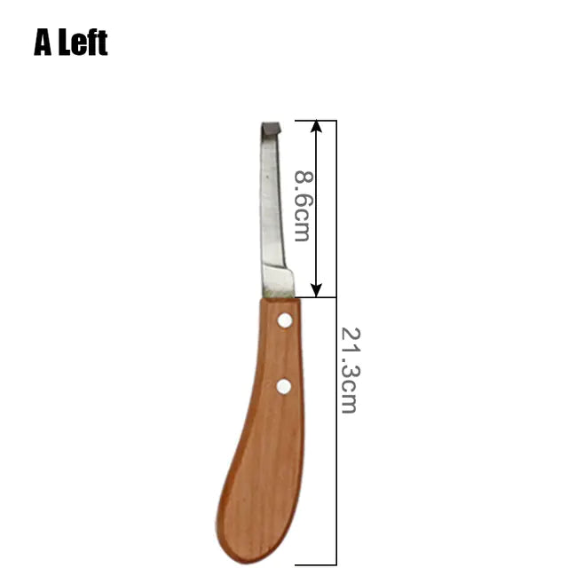High-Quality Carbon Steel Horse Hoof Repair Knife