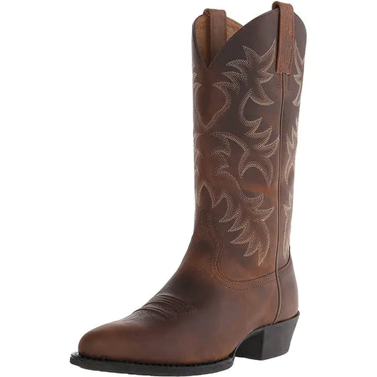 Stitched Western Elegance Boots