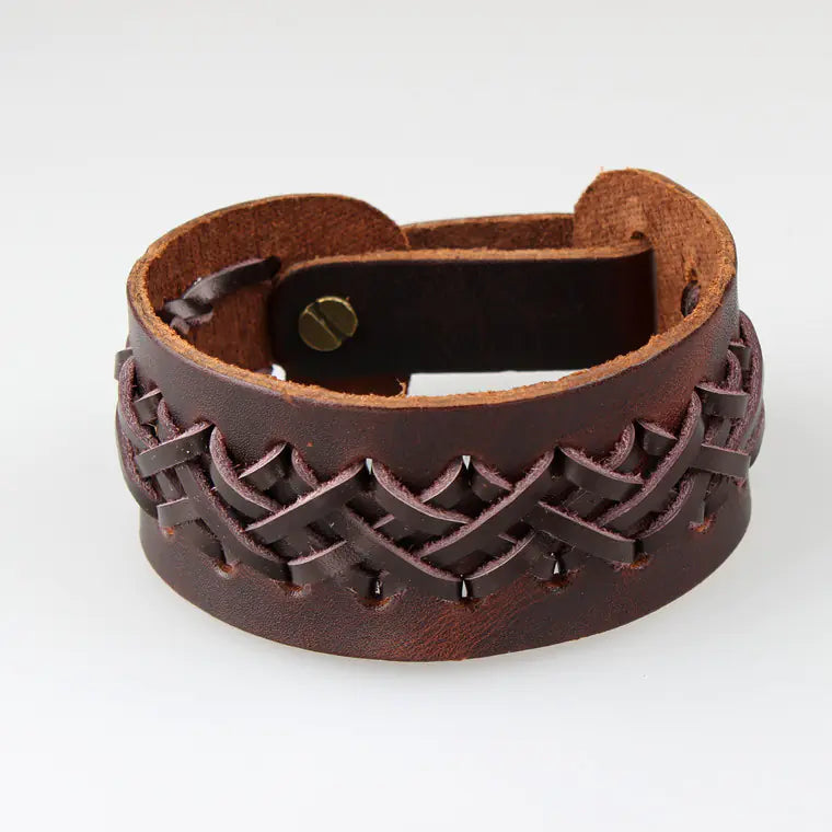 Chic Leather Layered Retro Bracelet