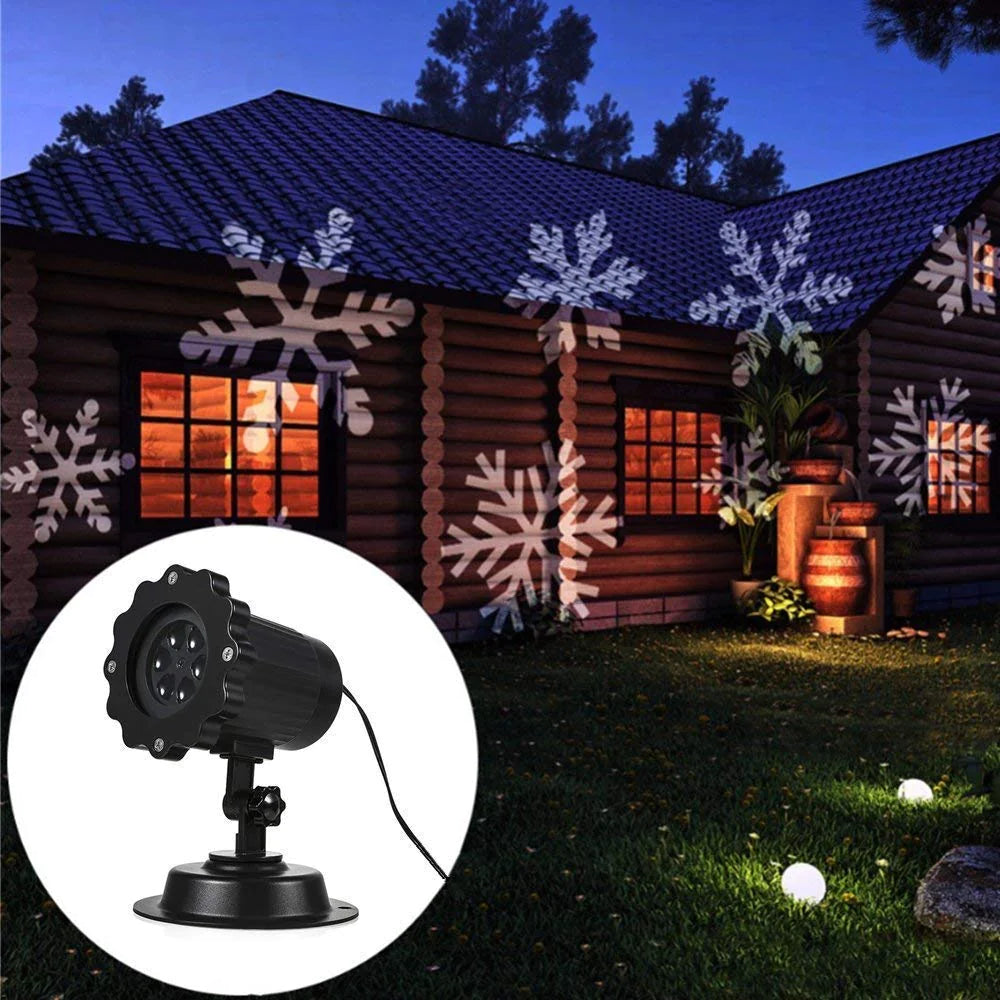 Holiday Snowflake LED Projector