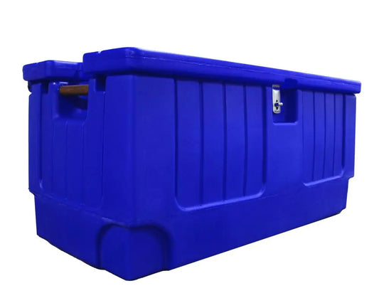 Horsemens Pride Horse Tack Trunk with Interior Accessory Tray Blue
